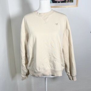 New Balance Originals Cream Crewneck Sweater
